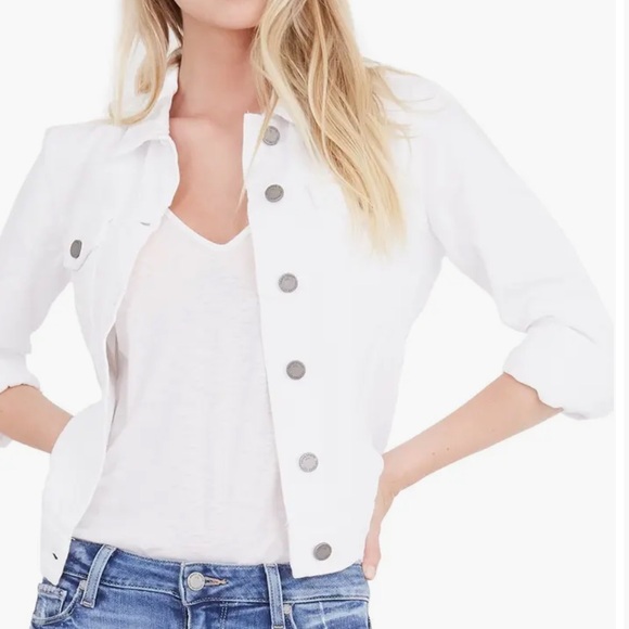 Paige White Denim Jacket - Picture 1 of 4